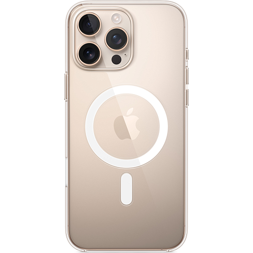Чохол Apple Clear Case with MagSafe для iPhone 16 Pro Max Transparent (MA7F4ZM/A) - придбати в Дніпрі, Україні: ціна, характеристики | інтернет-магазин TOUCH