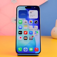 Смартфон Apple iPhone 15 Pro Max 256GB eSIM Natural Titanium (MU683) Б/У