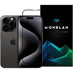 Защитное стекло Monblan 2.5D Anti Static для Apple iPhone 16 Pro Max Black