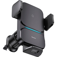 Автотримач із бездротовою зарядкою Baseus Wisdom Auto Alignment 15W Black (CGZX000001) - придбати в Дніпрі, Україні: ціна, характеристики | інтернет-магазин TOUCH Автотримач із бездротовою зарядкою Baseus Wisdom Auto Alignment 15W Black (CGZX000001) - придбати в Дніпрі, Україні: ціна, характеристики | інтернет-магазин TOUCH