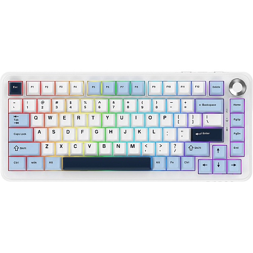 Клавіатура Ajazz AK820 MAX Plus Daydream Switch Blue/White/Dark Blue (AK820MAX-DD-BWD) - придбати в Дніпрі, Україні: ціна, характеристики | інтернет-магазин TOUCH