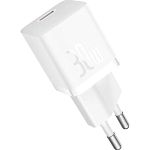 Сетевое зарядное устройство Baseus GaN5 Fast Charger (mini) 1C 30W White (CCGN070502)