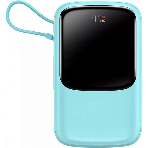Внешний аккумулятор Baseus Qpow Digital Display 10000mAh 15W Blue (PPQD050103)