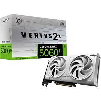 Відеокарта MSI GeForce RTX 5060 Ti 16GB VENTUS 2X OC PLUS White (912-V535-002) UA - придбати в Дніпрі, Україні: ціна, характеристики | інтернет-магазин TOUCH