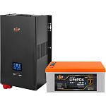 Источник бесперебойного питания (ИБП) LogicPower UPS W3600 + АКБ LiFePO4 5888Wh (37461)