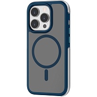 Чехол WiWU Air Shield with MagSafe для Apple iPhone 15 Pro Dark Blue