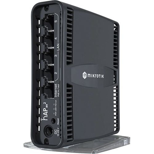 Беспроводной маршрутизатор Mikrotik hAP ax2 (C52iG-5HaxD2HaxD-TC)