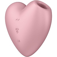 Вакуумный стимулятор Satisfyer Cutie Heart Light Red (SO6286)