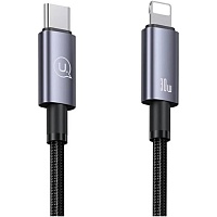 Кабель Usams US-SJ679 USB-C to Lightning 30W 3A 0.25m Tarnish (SJ679USB01)
