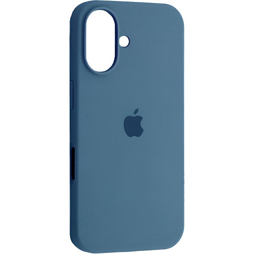 Чехол Silicone Case для Apple iPhone 16 Blue Jay AA