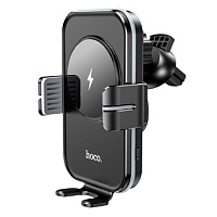 Автодержатель с беспроводной зарядкой Hoco CA80 Car Wireless Charger