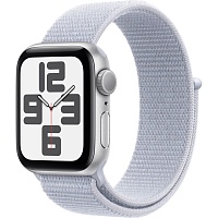 Смарт-годинник Apple Watch SE 2 GPS 40mm Silver Aluminium Case with Blue Cloud Sport Loop 2024 (MXEE3) - придбати в Дніпрі, Україні: ціна, характеристики | інтернет-магазин TOUCH