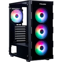 Корпус Prologix E114 Tempered Glass Black - придбати в Дніпрі, Україні: ціна, характеристики | інтернет-магазин TOUCH