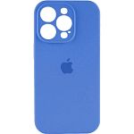Чехол Silicone Case Camera Protect для Apple iPhone 16 Pro Max Royal Blue AA