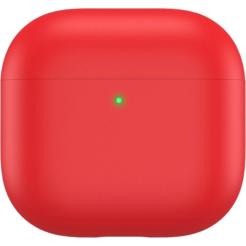 Чехол AhaStyle Ultra-Thin Colorful Silicone Case для Airpods 4 Red (CP-WG172-RD)