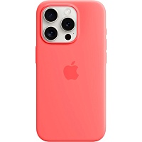 Чохол Silicone Case with MagSafe для Apple iPhone 15 Pro Guava AAA - придбати в Дніпрі, Україні: ціна, характеристики | інтернет-магазин TOUCH Чохол Silicone Case with MagSafe для Apple iPhone 15 Pro Guava AAA - придбати в Дніпрі, Україні: ціна, характеристики | інтернет-магазин TOUCH