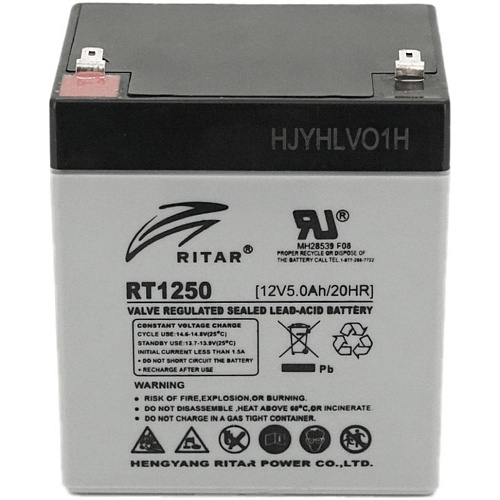 Аккумулятор Ritar AGM 12V (12V/5Ah/60Wh) (RT1250)