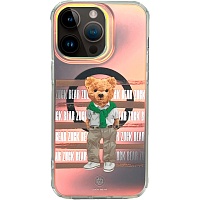 Чехол Zuck Bear California Cool MagSafe Case для Apple iPhone 15 Pro Max Shirt Чехол Zuck Bear California Cool MagSafe Case для Apple iPhone 15 Pro Max Shirt