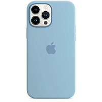 Чехол Silicone Case для Apple iPhone 13 Pro Max Blue Fog AA