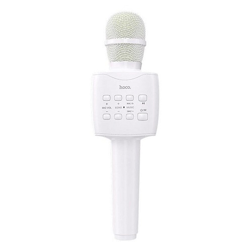 Микрофон с караоке HOCO BK5 Contado (White)