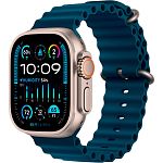 Смарт-часы Apple Watch Ultra 2 49mm Titanium Case with Blue Ocean Band (MREG3)