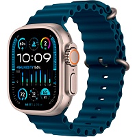 Смарт-часы Apple Watch Ultra 2 49mm Titanium Case with Blue Ocean Band (MREG3)