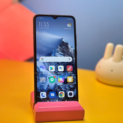 Смартфон Redmi 10A 4/64GB Black (3720) Б/У
