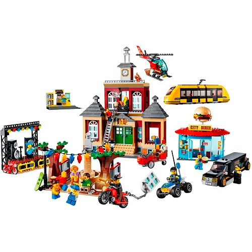 Конструктор LEGO City Міська площа (60271) - придбати в Дніпрі, Україні: ціна, характеристики | інтернет-магазин TOUCH