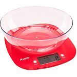 Весы кухонные Magio MG-290N Red