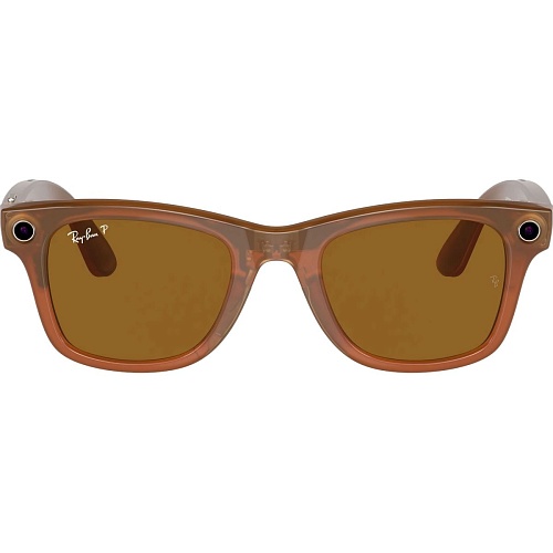 Смарт-окуляри Ray-Ban Meta Wayfarer Shiny Caramel Frame Brown Lenses (RW4008 670683 53-22) - придбати в Дніпрі, Україні: ціна, характеристики | інтернет-магазин TOUCH