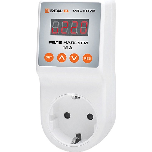 Реле напруги REAL-EL VR-107P (EL122300008) - придбати в Дніпрі, Україні: ціна, характеристики | інтернет-магазин TOUCH