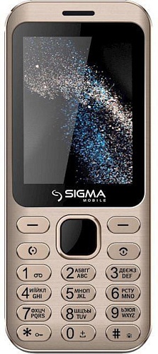 Мобільний телефон Sigma mobile X-style 33 Steel (Gold) UA-UCRF - придбати в Дніпрі, Україні: ціна, характеристики | інтернет-магазин TOUCH