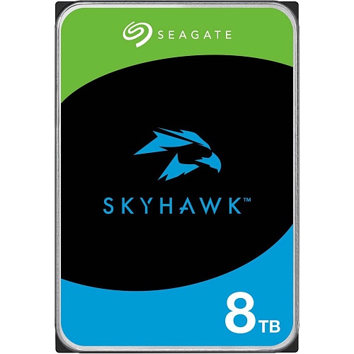 Жесткий диск 3.5" Seagate SkyHawk 8TB SATA 256MB (ST8000VX010)