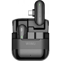 Микрофонная радиосистема WiWU Mini Wi-WM001 USB-C Микрофонная радиосистема WiWU Mini Wi-WM001 USB-C