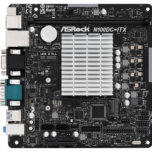 Материнская плата ASRock N100DC-ITX