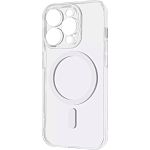 Чехол Baseus Crystal Magnetic with MagSafe для Apple iPhone 15 Pro Max Transparent