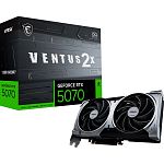 Видеокарта MSI GeForce RTX 5070 12G Ventus 2X OC (G5070-12V2C) UA