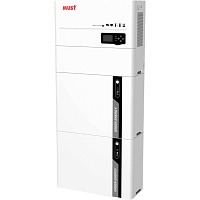 Гибридный солнечный инвертор Must HBP-55482ES + АКБ 2 х LiFePo4 (51.2V/100Ah/10240Wh) Гибридный солнечный инвертор Must HBP-55482ES + АКБ 2 х LiFePo4 (51.2V/100Ah/10240Wh)
