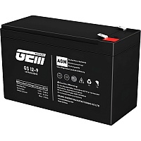 Аккумулятор GEM GS 12-9 AGM 12V (12V/9Ah/108Wh) Аккумулятор GEM GS 12-9 AGM 12V (12V/9Ah/108Wh)