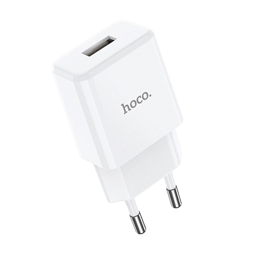 Сетевое зарядное устройство Hoco N9 1USB (White)