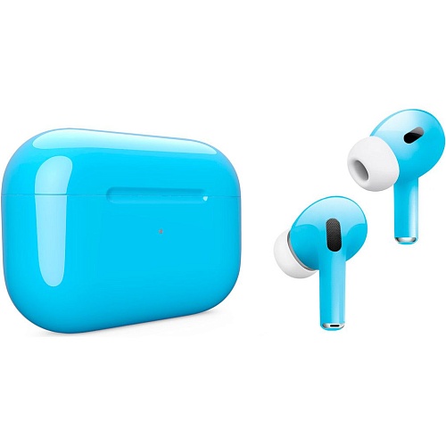 Наушники Apple AirPods Pro 2 Light Blue Gloss (MTJV3)