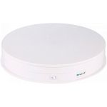Поворотний стіл Puluz PU3049W USB 30см White