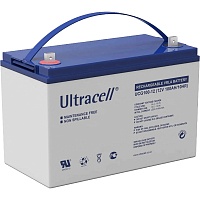 Аккумулятор Ultracell UCG100-12 GEL 12V (12V/100Ah/1200Wh)