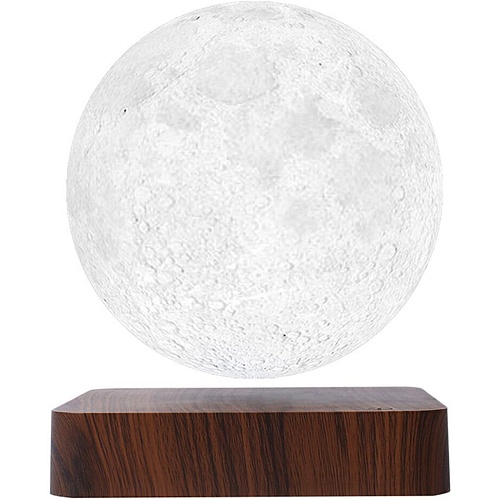 Ночной светильник HCNT Levitating Lamp Moon Dark Wood Grain (SIM10-GW5-M) 
