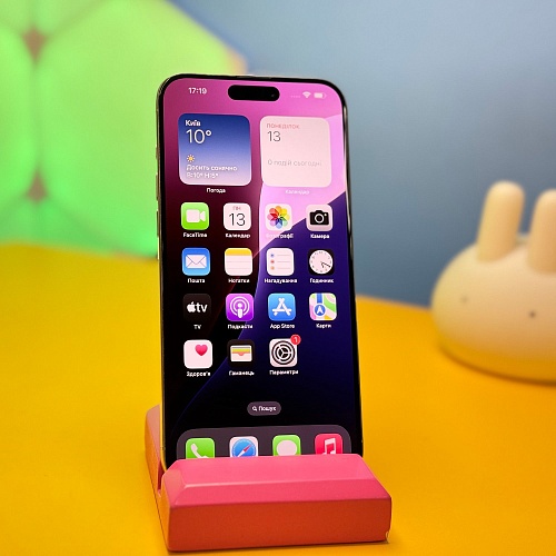 Смартфон Apple iPhone 15 Pro Max 256GB Natural Titanium (6249) Б/У - придбати в Дніпрі, Україні: ціна, характеристики | інтернет-магазин TOUCH