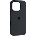 Чехол Silicone Case для Apple iPhone 16 Pro Dark Gray AA