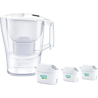 Фильтр-кувшин Brita Aluna Memo MXPro 2.4л White + 3 картрижда (1053054)