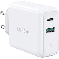 Мережевий зарядний пристрій Ugreen CD170 36W White (60468) - придбати в Дніпрі, Україні: ціна, характеристики | інтернет-магазин TOUCH Мережевий зарядний пристрій Ugreen CD170 36W White (60468) - придбати в Дніпрі, Україні: ціна, характеристики | інтернет-магазин TOUCH