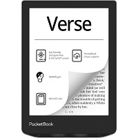 Електронна книга PocketBook 629 Verse Mist Grey (PB629-M-CIS, PB629-M-WW) - придбати в Дніпрі, Україні: ціна, характеристики | інтернет-магазин TOUCH Електронна книга PocketBook 629 Verse Mist Grey (PB629-M-CIS, PB629-M-WW) - придбати в Дніпрі, Україні: ціна, характеристики | інтернет-магазин TOUCH