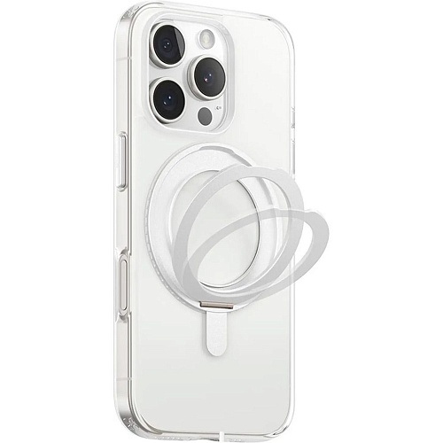 Чехол Blueo Crystal Case Rotatable Stand with MagSafe для Apple iPhone 16 Pro Max Transparent